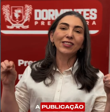 Prefeita Corrinha de Geomarco anuncia concurso para criação do Hino Oficial de Dormentes