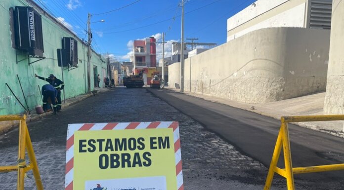 PROJUA NAS OBRAS: Pavimentação na área central completa 100% das vias asfaltadas no Centro de Juazeiro