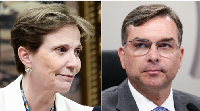 Flávio Bolsonaro confirma que Tereza Cristina aceitou ser vice