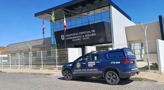 GCM de Juazeiro prende suspeito de violência doméstica; vítima entra em trabalho de parto durante ocorrência