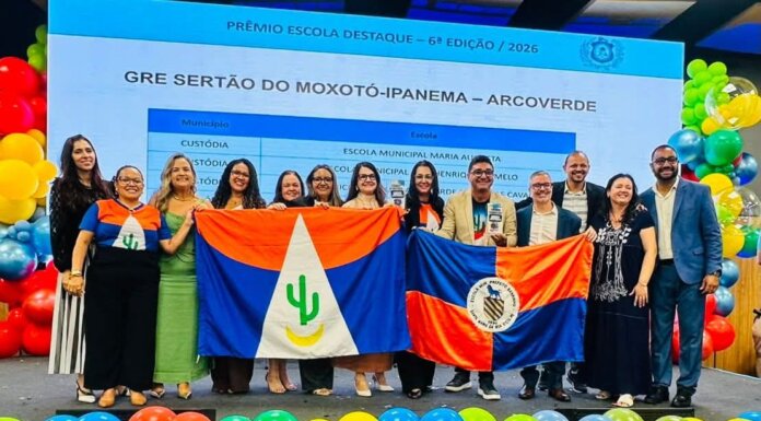 Santa Maria da Boa Vista se destaca em Pernambuco com 02 escolas premiadas entre as 50 melhores do estado
