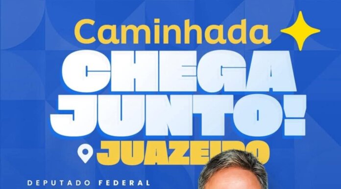 Rafael Campelo realiza Caminhada Chega Junto nesta terça-feira em Juazeiro