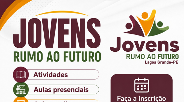 Rumo ao futuro: Prefeitura de Lagoa Grande oferece curso 100% gratuito para que os jovens lagoa-grandenses se preparem para o Enem 2026