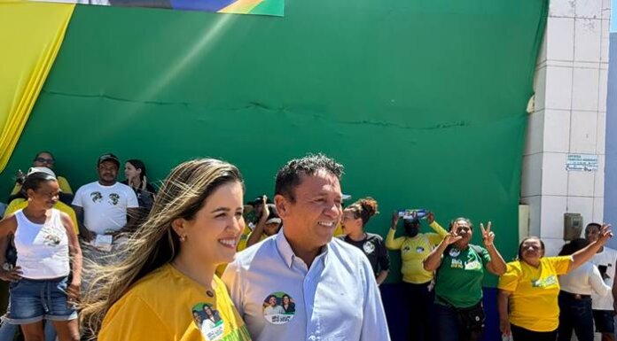 Carlos Britto e Lara Cavalcanti inauguram comitê de campanha e fortalecem dobradinha em Afrânio