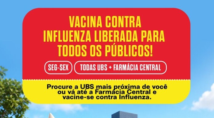 Sesau amplia vacinação contra Influenza para toda a população e reforça campanha de Multivacinação em Juazeiro