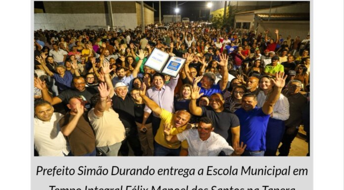 Simão Durando inaugura maior escola da história de Petrolina com investimento de quase R$ 8 milhões