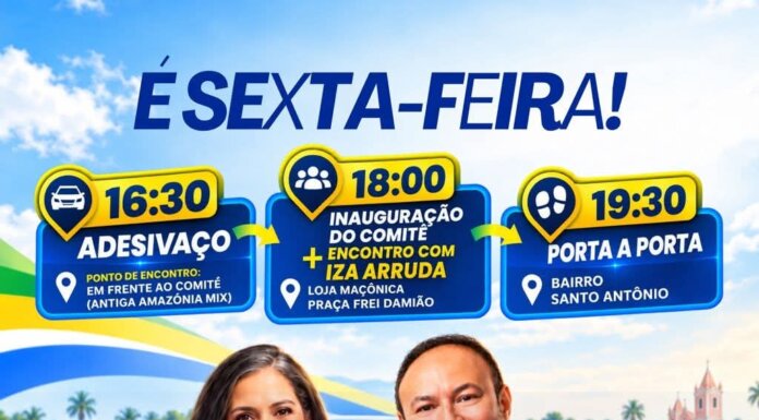 Candidato a deputado estadual, Doutor Anderson Aquino inaugura comitê nesta sexta-feira (10), em Ouricuri