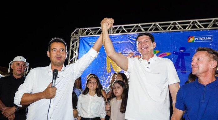 Prefeitos Simão e Andrei irão a Brasília juntos pedir construção da nova ponte Petrolina/Juazeiro
