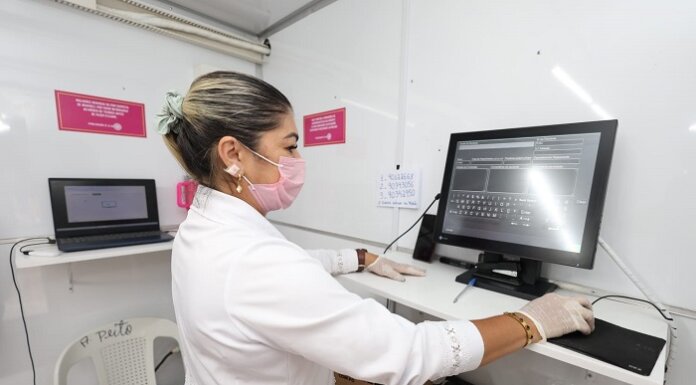 Atendimento à Mulher: Petrolina ultrapassa 2 mil mamografias com auxílio da unidade móvel
